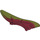 LEGO Dark Red Pteranodon Wing Right with Marbled Olive Pattern (98089)