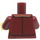 LEGO Dark Red Rafter in Dark Red Jacket Minifig Torso (973 / 76382)