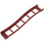 LEGO Dark Red Rail 2 x 16 x 3 Bow Inverted with 3.2 Shaft (34738)