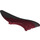 LEGO Dark Red Right Pteranodon Wing with Marbled Dark Stone Gray Pattern (98089)