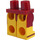 LEGO Dark Red Roman Commander Minifigure Hips and Legs (3815 / 13655)