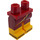 LEGO Dark Red Roman Emperor Minifigure Hips and Legs (3815 / 11578)