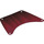 LEGO Dark Red Sail 12 x 18 with Curve with Brown Streaks (96714 / 96715)