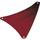 LEGO Dark Red Sail 17 x 20 Triangular with Dark Brown Streaks (96710)
