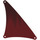 LEGO Dark Red Sail 17 x 20 Triangular with Dark Brown Streaks (96710)