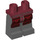 LEGO Dark Red Samurai Minifigure Hips and Legs (3815 / 19355)