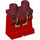 LEGO Dark Red Samurai X (Nya) Minifigure Hips and Legs (3815 / 17699)