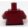 LEGO Dark Red Scarlet Witch Minifig Torso (973 / 76382)