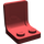LEGO Dark Red Seat 2 x 2 without Sprue Mark in Seat (4079)