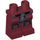 LEGO Donkerrood Sith Trooper met Rood Kleding Poten (3815 / 13230)