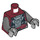LEGO Dunkelrot Sith Warrior Minifig Torso (973 / 76382)