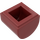 LEGO Rouge foncé Pente 1 x 1 Incurvé (49307)