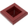 LEGO Donkerrood Helling 1 x 1 x 0.7 Piramide (22388 / 35344)