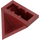 LEGO Rouge foncé Pente 1 x 2 (45°) Double / Inversé avec porte-goujon intérieur (3049)