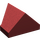 LEGO Dark Red Slope 1 x 2 (45°) Double / Inverted with Open Bottom (3049)