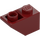 LEGO Donkerrood Helling 1 x 2 (45°) Omgekeerd (3665)