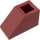 LEGO Rouge foncé Pente 1 x 2 (45°) Inversé (3665)