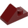 LEGO Dark Red Slope 1 x 2 (45°) with Plate (15672 / 92946)