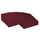LEGO Dark Red Slope 1 x 2 Curved (3593 / 11477)