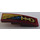 LEGO Dark Red Slope 1 x 4 Curved with Gold Wing and Pipe Left Side Sticker (11153)