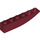 LEGO Dark Red Slope 1 x 6 Curved Inverted (41763 / 42023)