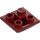 LEGO Dark Red Slope 2 x 2 (45°) Inverted (3676)