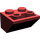LEGO Dunkelrot Steigung 2 x 2 (45°) Invertiert mit flachem Abstandshalter darunter (3660)