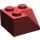 LEGO Dunkelrot Steigung 2 x 2 (45°) mit Doppelt Concave (Raue Oberfläche) (3046 / 4723)