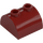 LEGO Dark Red Slope 2 x 2 Curved with 2 Studs on Top (30165)