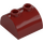 LEGO Dark Red Slope 2 x 2 Curved with 2 Studs on Top (30165)