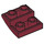 LEGO Donkerrood Helling 2 x 2 x 0.7 Gebogen Omgekeerd (32803)