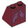 LEGO Dunkelrot Steigung 2 x 2 x 2 (65°) mit Tattered Lavender Skirt mit Unterrohr (3678 / 10899)