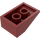 LEGO Dunkelrot Steigung 2 x 3 (25°) mit rauer Oberfläche (3298)