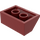 LEGO Donkerrood Helling 2 x 3 (45°) (3038)