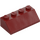 LEGO Dark Red Slope 2 x 4 (45°) with Rough Surface (3037)