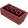 LEGO Dunkelrot Steigung 2 x 4 (45°) mit glatter Oberfläche (3037)