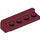 LEGO Rojo oscuro Con pendiente 2 x 4 x 1.3 Curvo (6081)