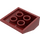 LEGO Donkerrood Helling 3 x 3 (25°) Hoek (3675)