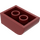 LEGO Dunkelrot Steigung Backstein 2 x 3 mit Gebogenes Oberteil (6215)