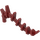 레고 진한 빨간색 Spines (55236)