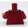 LEGO Dark Red Star-Lord - Jet Pack Minifig Torso (973 / 76382)