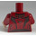 LEGO Dark Red Star-Lord Minifig Torso (973 / 76382)