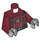LEGO Dark Red T-16 Skyhopper Pilot Minifig Torso (973 / 76382)