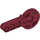 LEGO Dark Red Technic Beam 3 with Male Click Rotation Joint (44224)