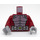 LEGO Dunkelrot The Beetle Torso (973 / 76382)