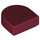 LEGO Dark Red Tile 1 x 1 Half Oval (24246 / 35399)