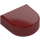 LEGO Dark Red Tile 1 x 1 Half Oval (24246 / 35399)