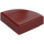 LEGO Dark Red Tile 1 x 1 Quarter Circle (25269 / 84411)