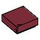 LEGO Dark Red Tile 1 x 1 with Groove (3070 / 30039)