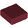 LEGO Dark Red Tile 1 x 1 with Groove (3070 / 30039)